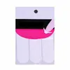 Pegatinas de Sonrisa para Uñas, Pegatinas para Uñas Francesas, Decoraciones de Línea Ondulada, Suministros Especiales para Uñas DIY Portátiles de Salón de Uñas, Suministros Decorativos