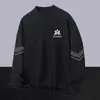 Camiseta base térmica de doble cara para hombre para otoño e invierno con cuello alto tipo tortuga, camiseta de manga larga con forro polar, camiseta interior de cuello medio