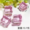 Cubos de Hielo Falsos de Cristal Imitación, Juguetes de Piedras Preciosas, Cubos de Hielo de Alta Simulación Acrílicos para Ventanas de Bar, Acuarios, Restaurantes, Decoraciones de Cubos de Hielo, Hielo Triturado