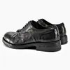 Zapatos de Cuero Goodyear para Hombre, Zapatos Derby Casual de Negocios con Punta Amplia, Zapatos Vintage Hechos a Mano, Suela de Cuero Genuino, Zapatos para Hombre de Piel de Caballo Lavada