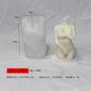 Nuevo Molde de Velas de Aromaterapia con Forma Humana, Molde de Silicona para Adorno de Yeso y Resina con Figura Humana para Modelado Hecho a Mano