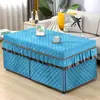 Nuevo juego de 12 piezas para mesa de café con estante de fuego para hornear estufa eléctrica mesa de fuego para hornear cubierta rectangular manteles calefactores de invierno engrosados
