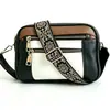 Amazon Nuevo Bolso Casual de PU para Mujer Todo Fósforo Bolso de Hombro Simple de Gama Alta Gran Capacidad Correa Ancha para el Hombro Bolso Cruzado de Moda