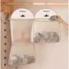 Bolsa colgante de nuevo estilo para guardar ropa interior, calcetines y lencería, herramienta colgante para organización y almacenamiento del hogar, bolsa de almacenamiento de malla transpirable