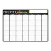 Pizarra magnética mensual transfronteriza, pegatina para nevera, bloc de notas de calendario borrable, impermeable, disponible en varios tamaños y personalizable