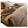 Conjunto de Roupa de Cama de Veludo Leite Esculpido de Inverno Quatro Peças Estilo Lençol com Elástico Roupa de Cama de Alto Padrão Conjunto de Três Peças de Lençol e Capa de Edredom de Veludo Coral