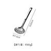 Juego de Cuchara y Espátula de Acero Inoxidable Personalizado, Utensilios de Cocina para el Hogar, Juego de Siete Piezas, Cuchara para Sopa, Espátula para Cocinar, Espátula Gruesa Anti-Escaldante