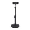 Soporte de Escritorio para Teléfono de Doble Posición, Soporte Telescópico Giratorio Multifuncional para Smartphone y Tablet para Transmisión en Vivo
