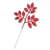 Recortes Dorados con Brillantina Navideña con 15 Hojas, Hojas Redondas Pequeñas con Brillantina Dorada para Decoraciones de Halloween, Carnaval y Navidad