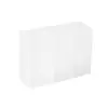 Set combinado para uso doméstico, gabinete de espejo sin taladro, caja de almacenamiento transparente, set de labiales y cosméticos, almacenamiento simple en puerta de gabinete