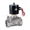 Válvula Solenoide de Acero Inoxidable Serie 2S de Acción Directa Fabricante Senya Tipo Cable de Plomo Normalmente Abierta / Tipo Caja de Conexiones