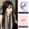 Extensões de Cabelo Kony com Tinta nas Orelhas, Extensões de Destaque de Uma Peça, Extensões Invisíveis Coloridas em Gradiente de Cabelo Longo e Curto