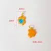 Contas dopamina gota de óleo pintado à mão furo grande com contas diy pulseira feita à mão colar acessórios bebida queer