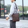 Comercio Exterior Nuevo Bolso de Hombro para Hombre Moda Maletín Bolso Cruzado Vertical Bolso Cuadrado Pequeño para Hombre Viaje Desplazamiento Transfronterizo