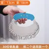 Almacenamiento de Lata para Llaves de Acero Inoxidable Se Puede Marcar con Hebilla de Llavero Intermedia Placa de Llavero de Clasificación Etiqueta de Llavero Cadena Casa de Alquiler