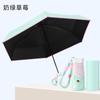 50% de descuento Paraguas Cápsula Paraguas de Sol para Mujer Ultraligero Portátil Color Pegamento Protector Solar Anti-UV Parasol Mini Paraguas de Bolsillo
