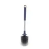 Cepillo para inodoro de mango largo montado en la pared cepillo para inodoro de baño cepillo de limpieza de acero inoxidable para baño cepillo para inodoro sin perforaciones