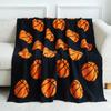 Manta de terciopelo de clase A, de baloncesto, de terciopelo, de punto jacquard, con cubierta de hilo de plumas, estampada