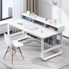 Escritorio de Computadora Escritorio de Escritorio Hogar Escritorio Sencillo Dormitorio Escritorio Sencillo para Estudiante Mesa Rectangular Banco de Trabajo