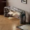 Banqueta estrecha para zapatos con zapatero integrado para recibidor, adecuada para sentarse y guardar zapatos, taburete pequeño con acolchado suave para uso doméstico