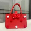 Muñeca de Dibujos Animados Bolsa de Fieltro Bolsa de Compras Caja de Regalo Linda para Niños Bolsa de Hombro de Fieltro para Banquete de 100 Días de Bebé