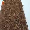 Nuevo Vestido Plano Bordado Estilo ins Ropa Infantil Tela Bordada Punto Hecho a Mano por Encargo Tela Bordada con Pedrería
