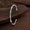 Pulsera Abierta de Nudo de Bambú para Mujer, Pulsera de Acero de Titanio para Verano, Estilo de Nicho de Gama Alta, Pulsera de Acero Inoxidable que no se decolora