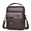 Bolso de Hombro para Hombre WEIXEIR con Patrón de Lichi, Estilo Business Commuter, Gran Capacidad, Impermeable, Bolso de Mano Multifuncional para Hombre