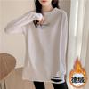3078 # Camiseta de Manga Larga para Mujer (Toma real) (100% Otro con Agujeros)