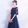 Ropa de Rendimiento Coral de Nuevo Estilo para Verano 2026 Nuevo Elegante Vestido de Anfitrión de Banquete Vestido Largo Retro de Encaje