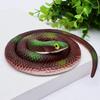 Brinquedo Cobra de Borracha Macia Artificial Cabeça Redonda 65cm Cobra de Borracha Macia para Pessoa Inteira Brinquedo de Entrada de Parque Cobra Artificial Brinquedo