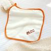 Toalla de vellón coral linda divertida bordada engrosada lavable suave absorbente pelusa pañuelo para niños bebé pequeño cuadrado