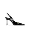 Sandalias Sexy de Tacón de Aguja Metálico de Punta Cerrada para Mujer, Nuevas de Principios de Primavera 2026, Elegantes Tacones Altos de Charol Negro Poco Profundos