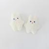 Cartoon urso de pelúcia boneca DIY material bonito conjunto Coelho saco acessórios cocar meias chapéu acessórios acessórios