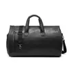 Bolsa Impermeável para Terno Masculino de Negócios, Organizador de Roupas de Viagem de Grande Capacidade, Bolsa de Mão Portátil Transversal Mala de Viagem para Trajes Formais