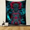 Tapiz de Amazon Transfronterizo Colgante de Pared Tela de Fondo de Arte Psicodélico Tela de Pared con Impresión Digital Manta Decorativa Europea y Americana