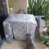 Casa para Perro Aislamiento Invernal, Cubierta Cálida para Jaula de Gato, Protección contra Viento y Nieve para Mascotas, Cubierta Exterior de Algodón Engrosado, Protección contra Frío y Heladas