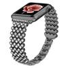 Para Apple iwatch 8 Gomas Correa de Reloj Diamante Apple Watch76543SE Cadena Aleación Pulsera