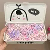 Pasador Rosa de Estrella para Niñas Nuevo Estilo 2025 Mini Pinza Lateral para Mechones Sueltos de Niñas Pinza Dulce Versátil para Bebé