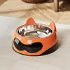Tigela Antiderrapante de Grande Capacidade para Pets, Tigela de Comida para Gatos e Cachorros, Antivazamento, Tigela Pequena de Comida para Gatos, Fácil de Limpar