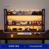 Estantería de Escritorio Estante de Almacenamiento Multicapa Pequeño Instalación Simple Estante de Almacenamiento para el Hogar Gabinete de Dormitorio Estante para Escritorio de Estudiante