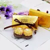 Caja de regalo creativa con chocolate con leche Hershey para bodas, con azúcar, ideal como regalo de compromiso o de empresa.