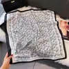 Novo Estilo Lenço de Seda Moda Feminina Versátil 70 Quadrado Estilo Coreano Lenço de Proteção para o Pescoço Primavera e Outono Lenço Retrô Gravata para Bolsa