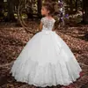 Vestido Infantil con Apliques, Vestido de Princesa para Niñas, Disfraz para Actuación de Anfitriona, Piano y Coro, Vestido de Flor de Boda, Nuevo Vestido de Pequeña Princesa