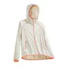Ropa de protección solar para exteriores UPF100+ protección UV ultraligera seda de hielo transpirable unisex chaqueta para la piel con capucha