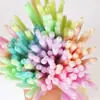 Color Macarrón Barra Retorcida Bolsa de Materiales Hechos a Mano para Bricolaje Ramo de Lana Sintética Cifrado Juguetes Educativos para Niños y Adultos