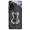 Capa de Celular Urso Mecânico Oppo Reno13Pro Reno12 Acende ao Receber Chamadas Reno11 Casal Reno10 Compatível