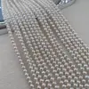 Perlas de agua dulce naturales de 3-4 mm, alto brillo, ligeras imperfecciones, perlas casi redondas, cuentas semiacabadas para pulseras y collares DIY, venta al por mayor