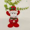 Acessórios de Presilha de Cabelo de Rena de Natal, Boneco de Neve e Papai Noel Desenho Animado Materiais Manuais DIY