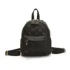 Mochila Pequeña con Patrón de Diamantes para Mujer, Nuevo Modelo Verano 2025, Estilo Simple y de Gama Alta, Bolso Escolar Moderno Versátil de Moda